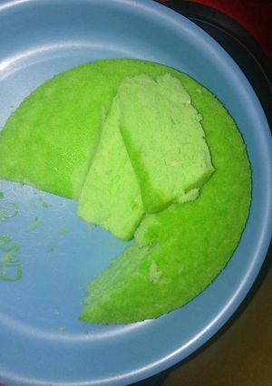 Foto resep Bolu kukus pandan sederhana