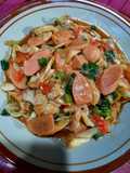 Tumis Jamur Sosis