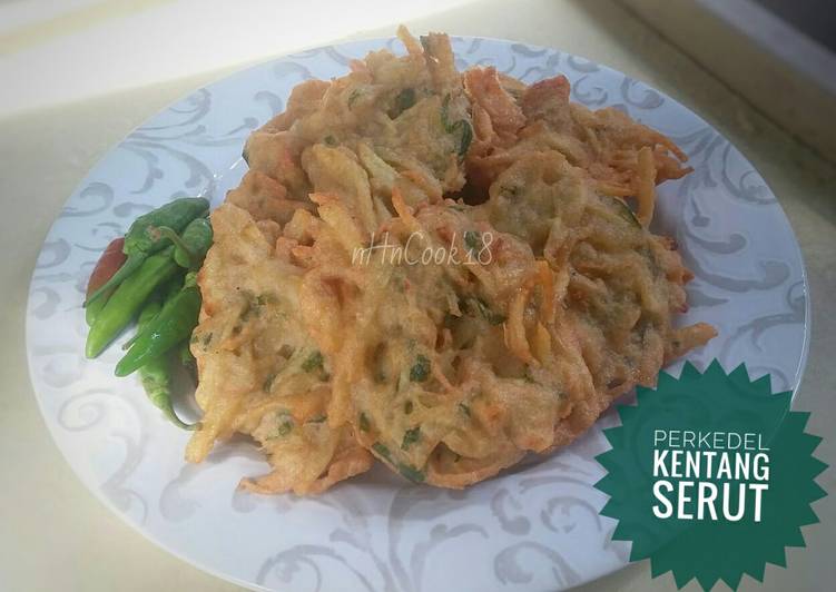 Resep: Perkedel kentang serut. SIMPEL yang Enak