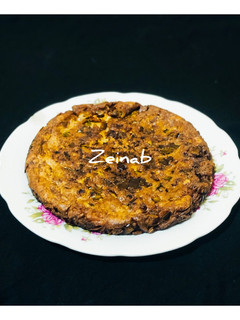 عکسی از دستور کوکو پیازچه قالبی