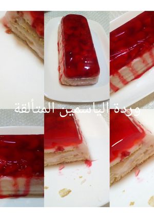 صورة لوصفة تحلية الفرولة والبيسكوي