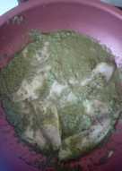 Filete de pescado al cilantro
