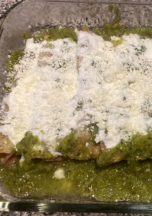 Una foto de Enchiladas verdes