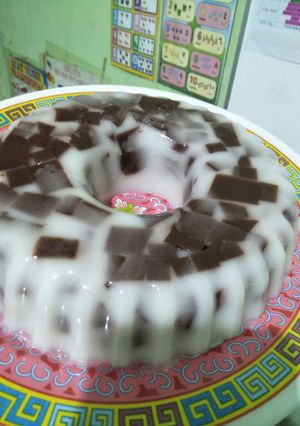 Foto resep Puding mozaik coklat