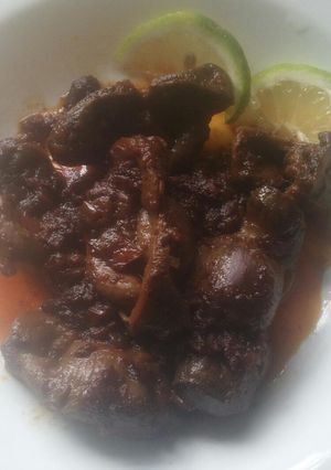 A picture of Fried Gizzards.