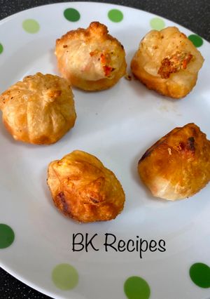 A picture of Fried Tofu Modak.