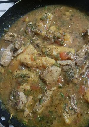 A picture of Ecuadorian Fish Stew (Sudado de Pescado).
