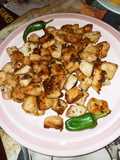 Raxo a la gallega