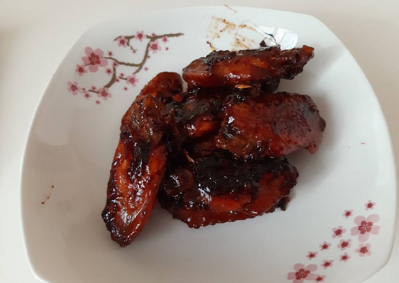 Mid wings bakar teflon