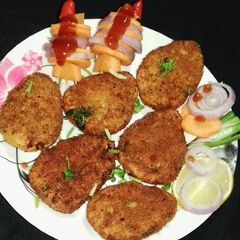 A picture of Coliflower cutlet.