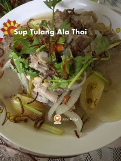 Gambar Sup Tulang Ala Thai