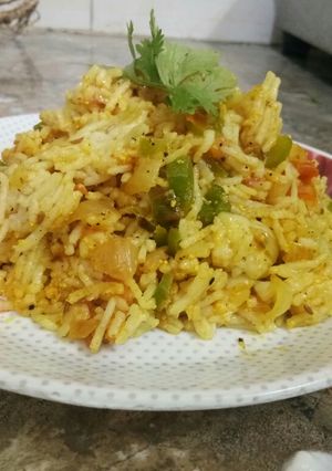 A picture of Masala rice.