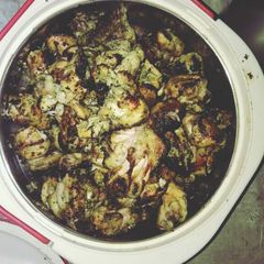 A picture of Chicken Haryali Tikka.
