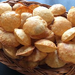 A picture of Puri for panipuri.