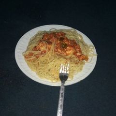 A picture of Spaghetti & Egg sauce.