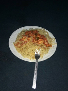 A picture of Spaghetti & Egg sauce.