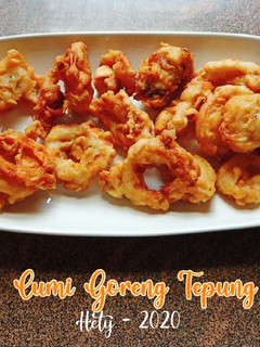Foto resep Cumi Goreng Tepung