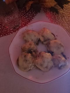 Una foto de Champiñones rellenos