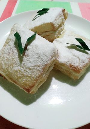 Foto resep Roti tawar goreng Nanas