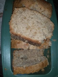 Una foto de Budín de manzana y canela