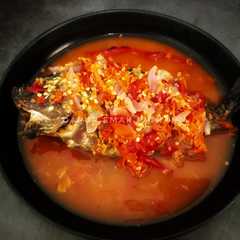A picture of Pecak ikan nila pedasss segerrr.