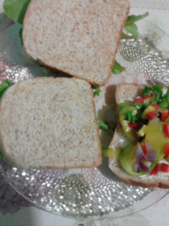 Una foto de Sandwiches saludables