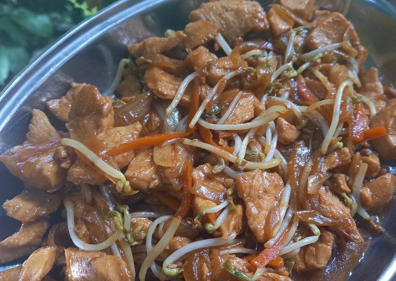 Ayam Kecap Tauge