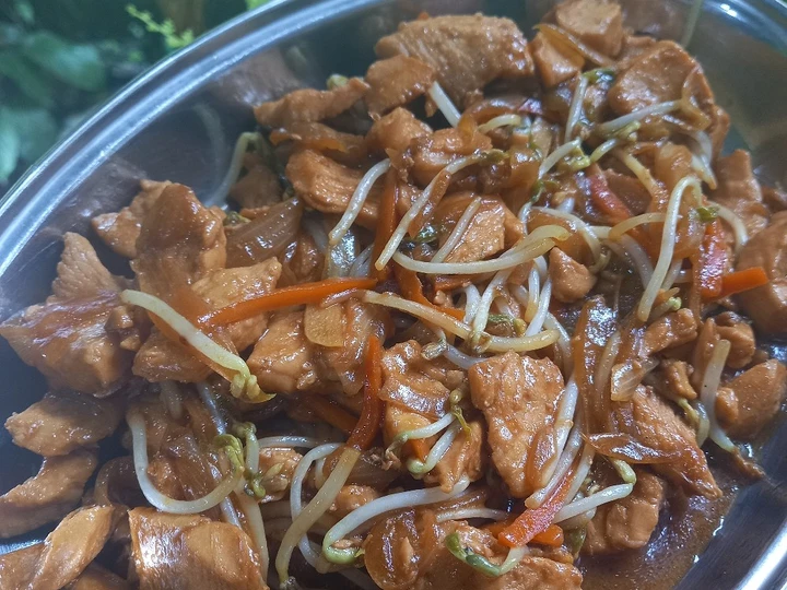 Langkah Gampang Menyiapkan Resep Ayam Kecap Tauge yang Lezat Sekali Anti Ribet, Bikin Ngiler