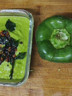 குடைமிளகாய் சட்னி (Kudaimilakaai chutney recipe in tamil) செய்முறை முக்கிய புகைப்படம்
