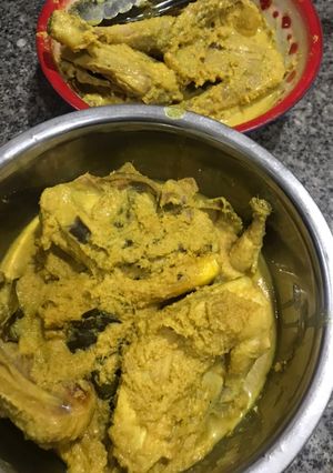 Foto resep Ayam Bumbu Kuning Ungkep
