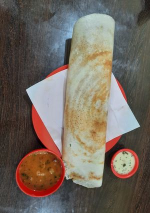A picture of Masala Dosa.