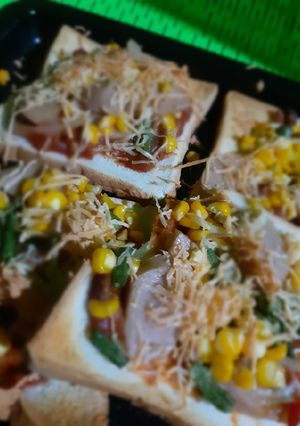 Foto resep Pitzza roti tawar