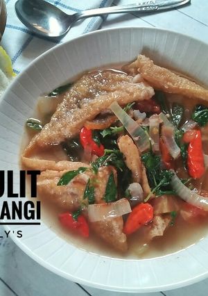 Foto resep Sup Kulit Tahu Kemangi Pedas / Tahu PonTang