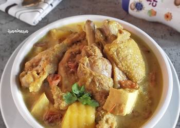 Resep Baru Opor Ayam Praktis Enak