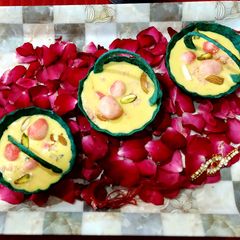 A picture of Kesariya Chhena Rabdi Basket.