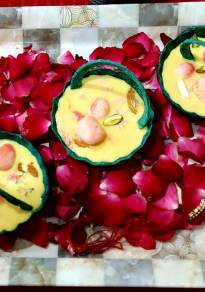 A picture of Kesariya Chhena Rabdi Basket.