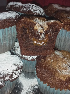 Una foto de Muffins rellenos❤