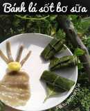 Ăn dặm cho bé: Bánh lá sốt bơ sữa