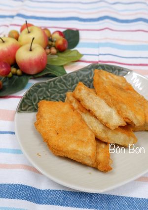 Hình của món Sake Chiên Giòn Lắc Phô Mai.