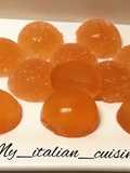 Caramelle gelèe al pompelmo fatte in casa