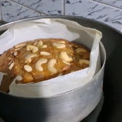 A picture of Christmas cake Mix fruits plum cake.