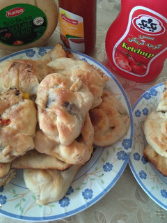 عکسی از دستور پیراشکی گوشت