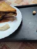 Nutella and Banana sandwich made in Air fryer