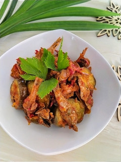 Foto resep 107. Balado Terong Ikan Asin