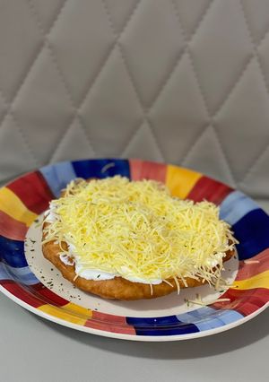 Lángos recept fotója