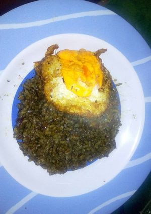Foto resep Nasi goreng hitam