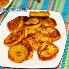 A picture of Fried Honey Bananas.