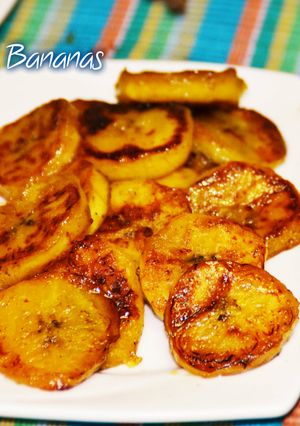 A picture of Fried Honey Bananas.