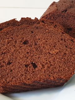 Una foto de Bizcocho de chocolate y naranja