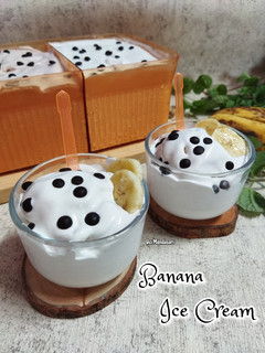 Foto resep Banana Ice Cream | Homemade